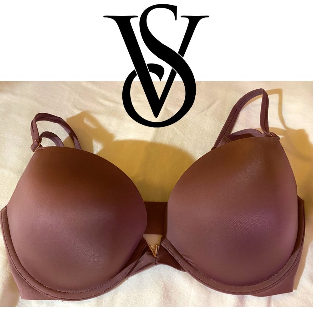 Victoria Secret Very Sexy Illusions Push-Up Bra 34DD Mauve